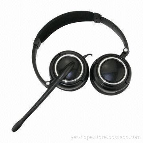 2013 Fashionable Folding Headset with Microphone, 20-20,000Hz Frequency Range